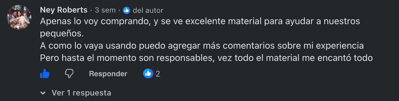Testimonio de familia