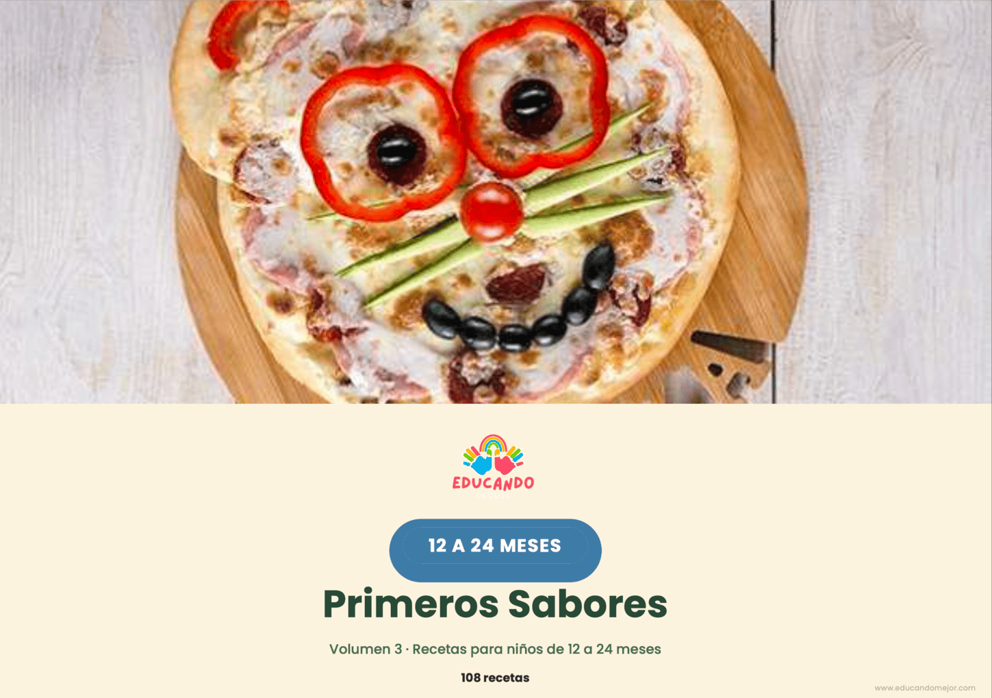 Primeros Sabores - Recetas de 12 a 24 meses